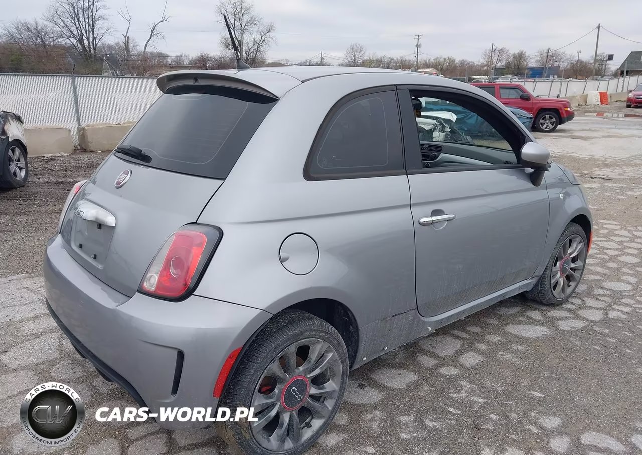 2015 Fiat 500 Turbo VIN:3C3CFFHH3FT550382 - 4