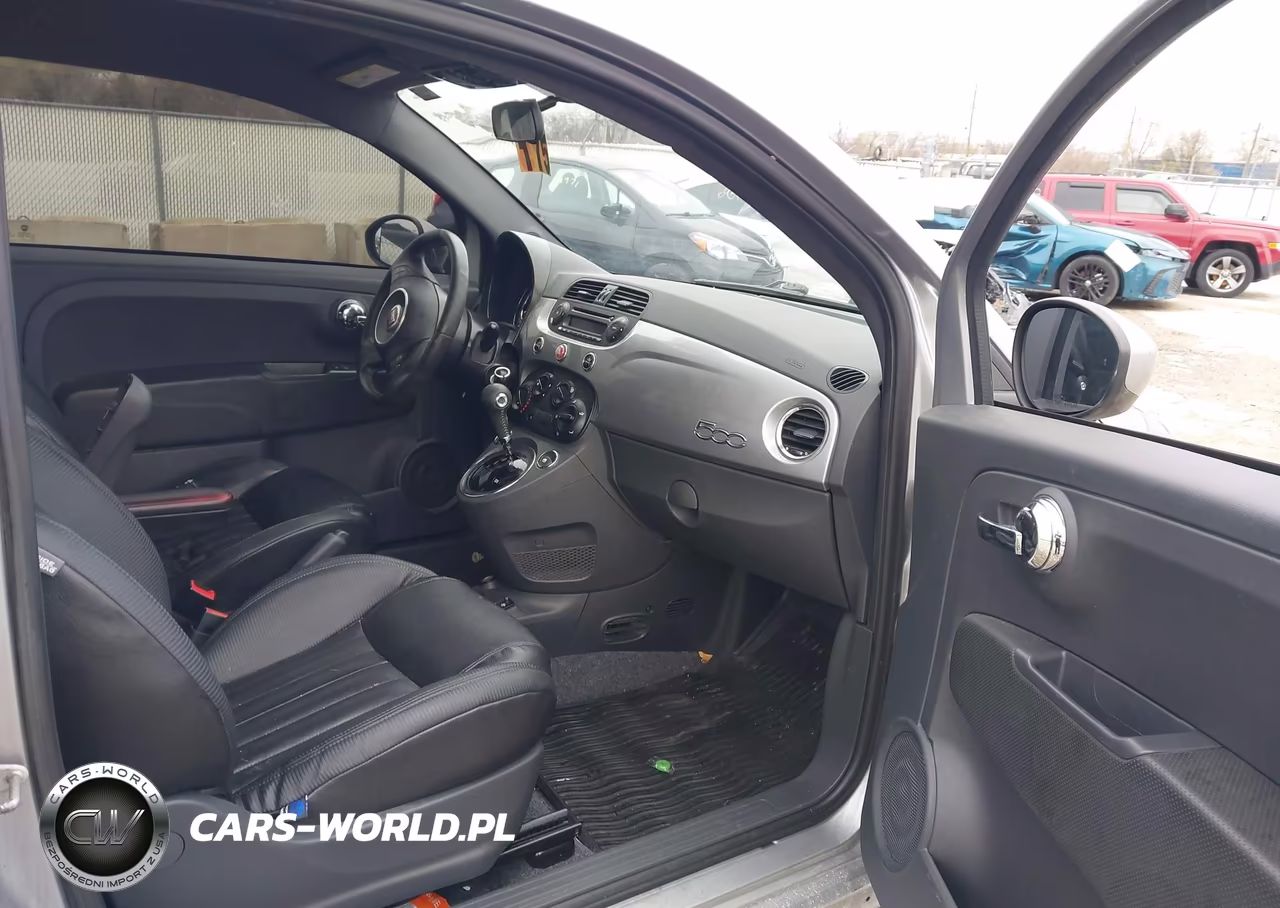 2015 Fiat 500 Turbo VIN:3C3CFFHH3FT550382 - 5