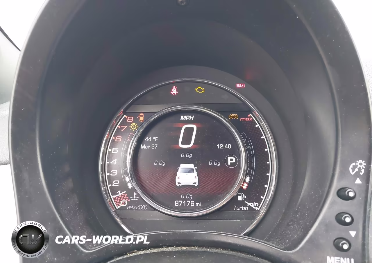 2015 Fiat 500 Turbo VIN:3C3CFFHH3FT550382 - 7