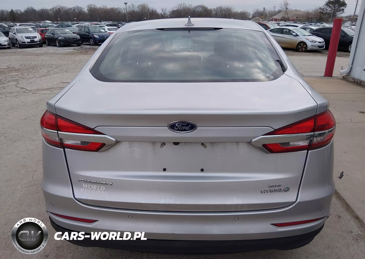 2019 Ford Fusion Hybrid Se VIN:3FA6P0LUXKR257826 - 17