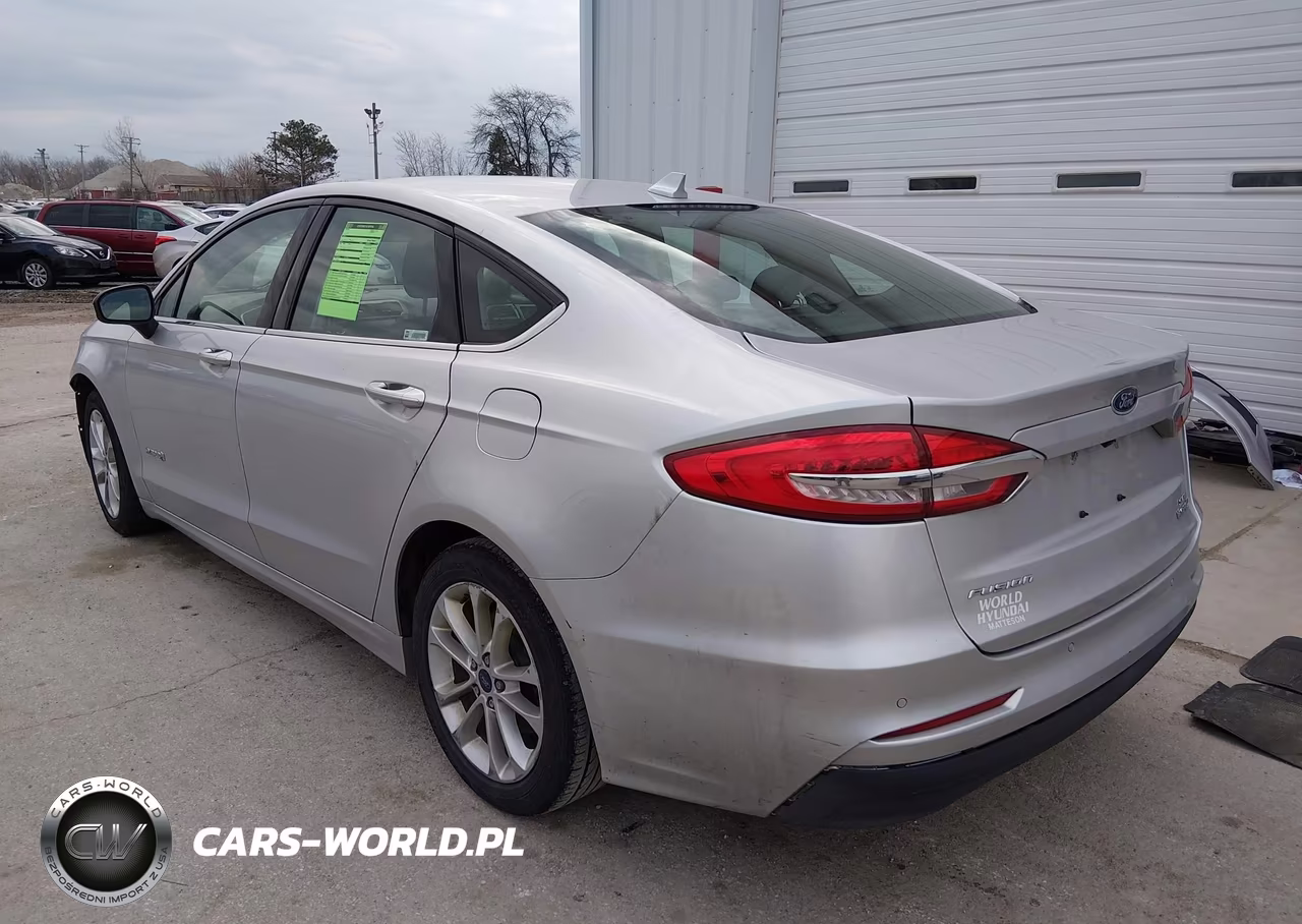 2019 Ford Fusion Hybrid Se VIN:3FA6P0LUXKR257826 - 3