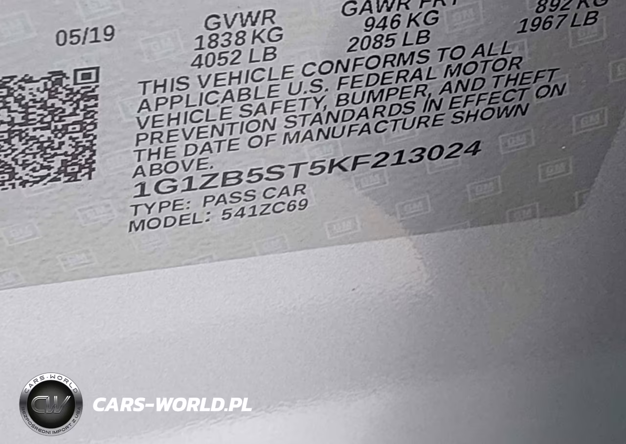 2019 Chevrolet Malibu 1Ls VIN:1G1ZB5ST5KF213024 - 9