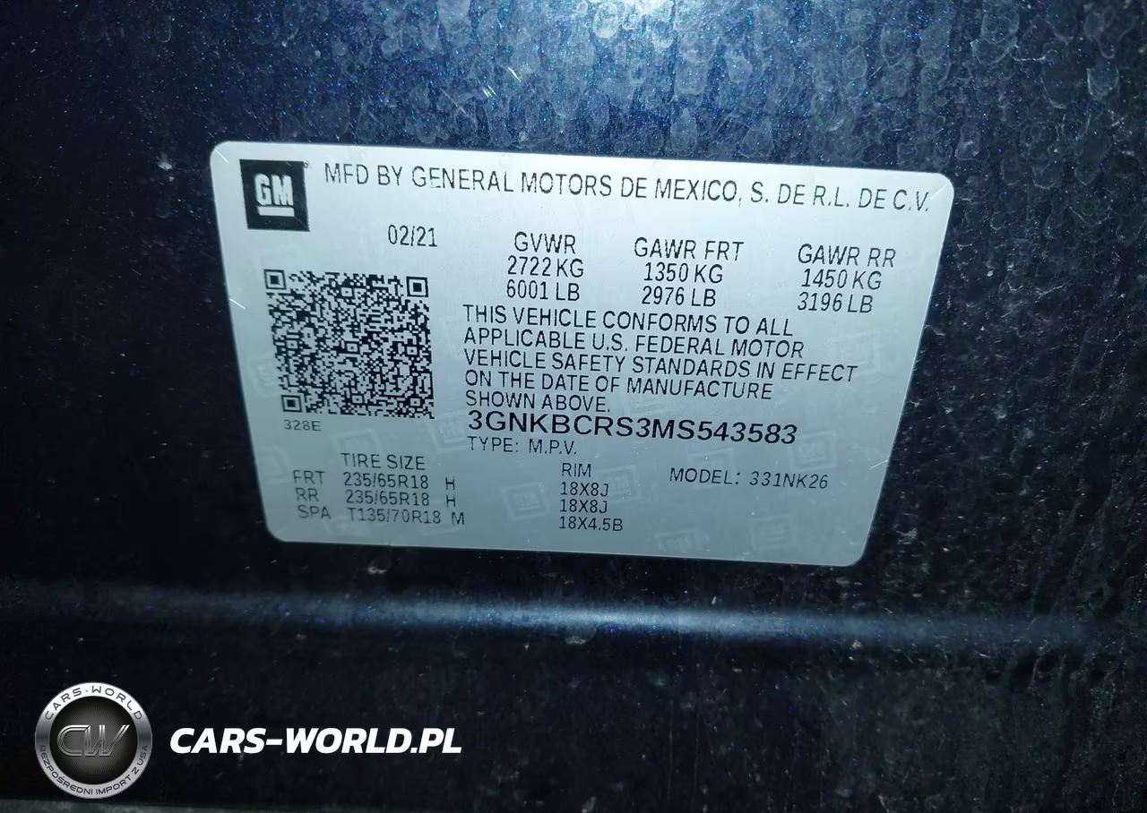 2021 Chevrolet Blazer Fwd 2Lt VIN:3GNKBCRS3MS543583 - 9