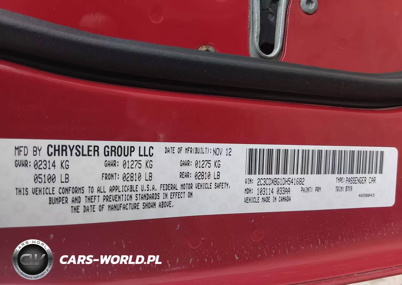 2013 Dodge Charger Se VIN:2C3CDXBG1DH541682 - 9
