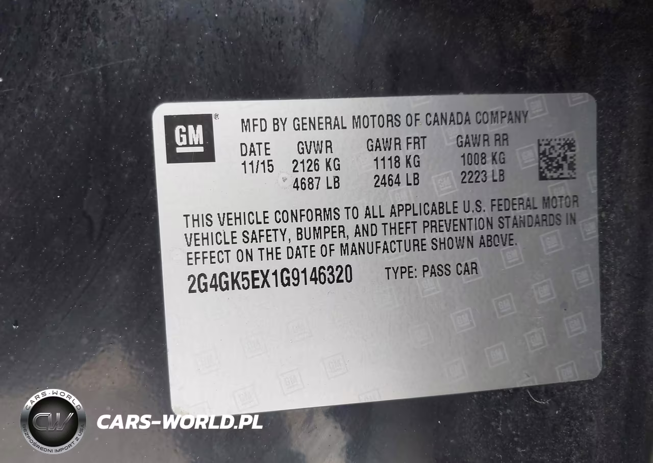 2016 Buick Regal Turbo VIN:2G4GK5EX1G9146320 - 9