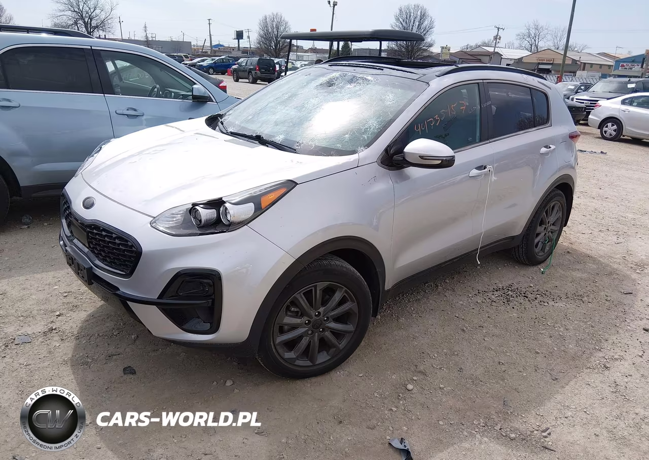 2021 Kia Sportage S VIN:KNDP6CAC1M7851566 - 2