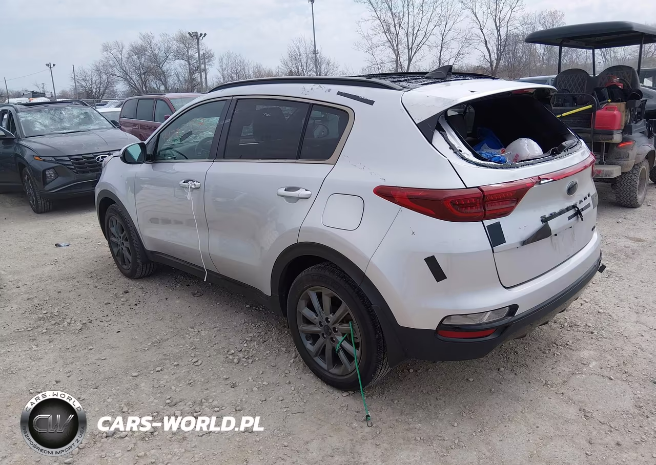 2021 Kia Sportage S VIN:KNDP6CAC1M7851566 - 3