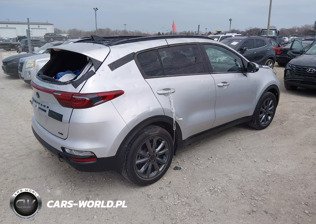 2021 Kia Sportage S VIN:KNDP6CAC1M7851566 - 4