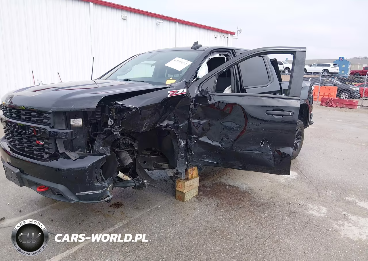 2020 Chevrolet Silverado 1500 4Wd Short Bed Custom Trail Boss VIN:1GCPYCEF7LZ326237 - 2