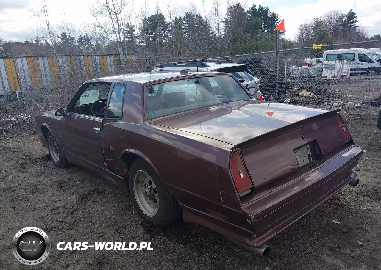 1986 Chevrolet Monte Carlo VIN:1G1GZ37G1GR199776 - 3