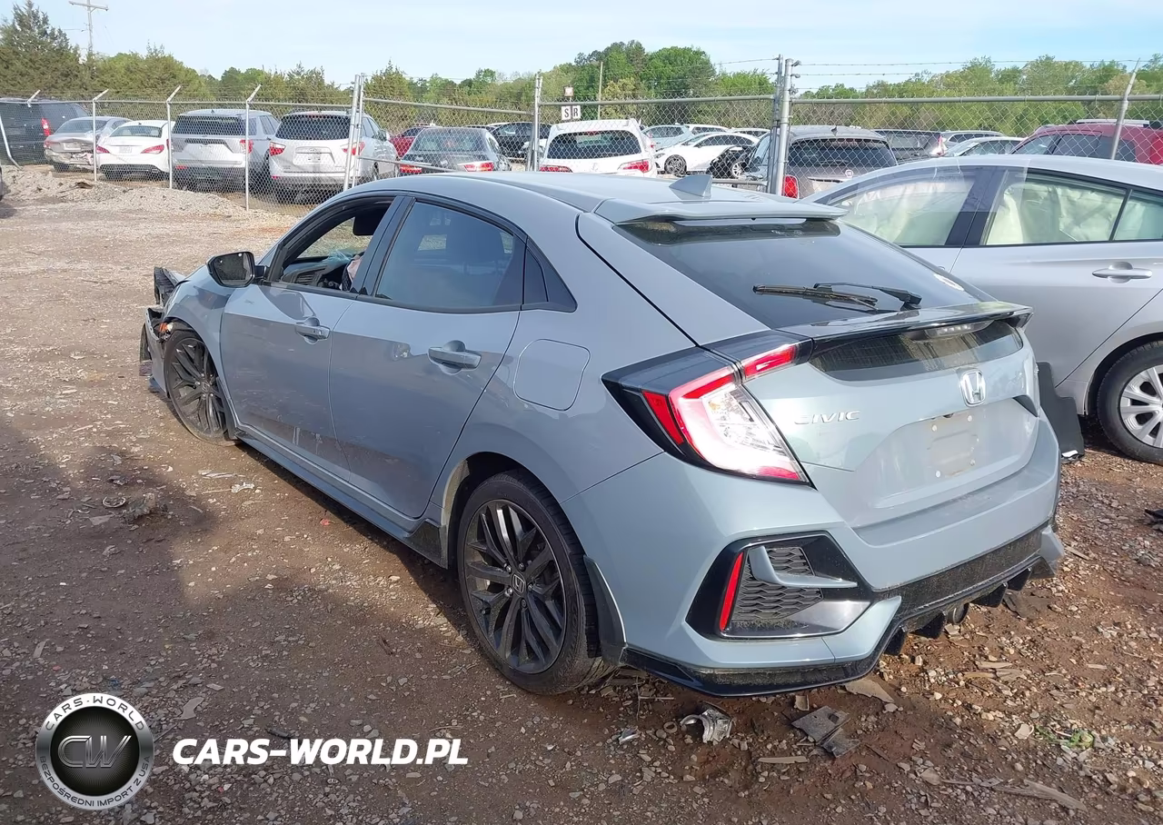 2021 Honda Civic Sport VIN:SHHFK7H45MU218722 - 3
