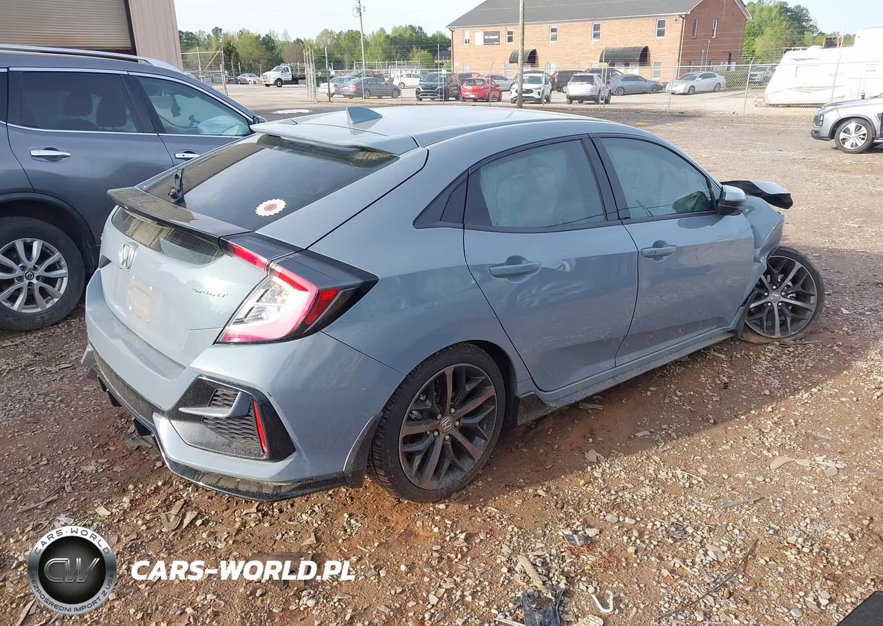 2021 Honda Civic Sport VIN:SHHFK7H45MU218722 - 4