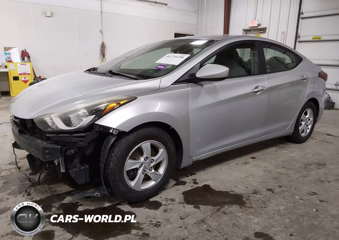 2014 Hyundai Elantra Se VIN:5NPDH4AE9EH506724 - 2