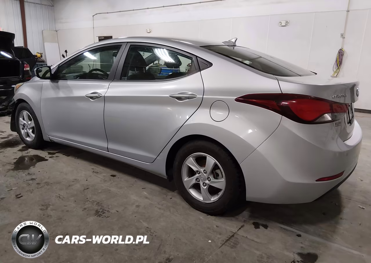 2014 Hyundai Elantra Se VIN:5NPDH4AE9EH506724 - 3