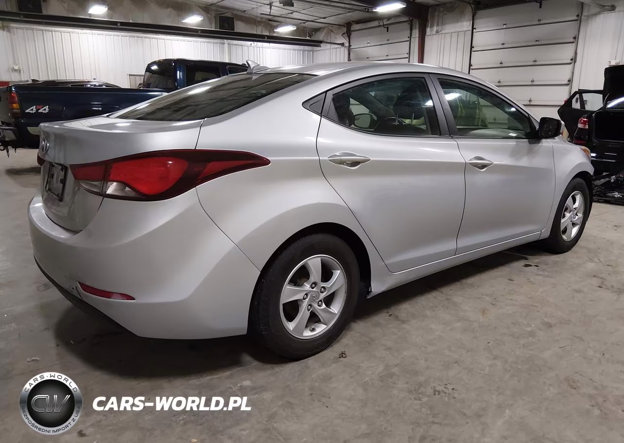 2014 Hyundai Elantra Se VIN:5NPDH4AE9EH506724 - 4