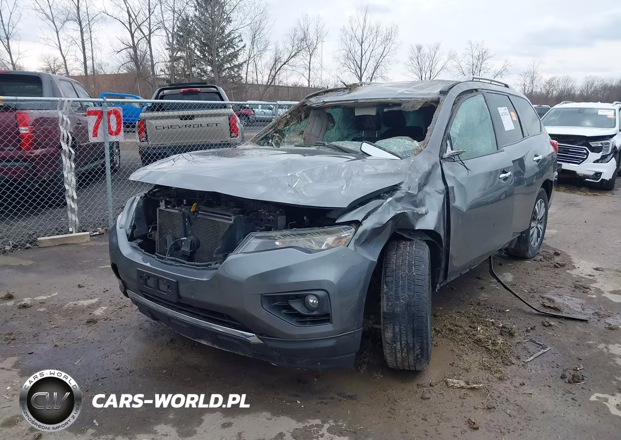 2018 Nissan Pathfinder Sv VIN:5N1DR2MN5JC643092 - 2