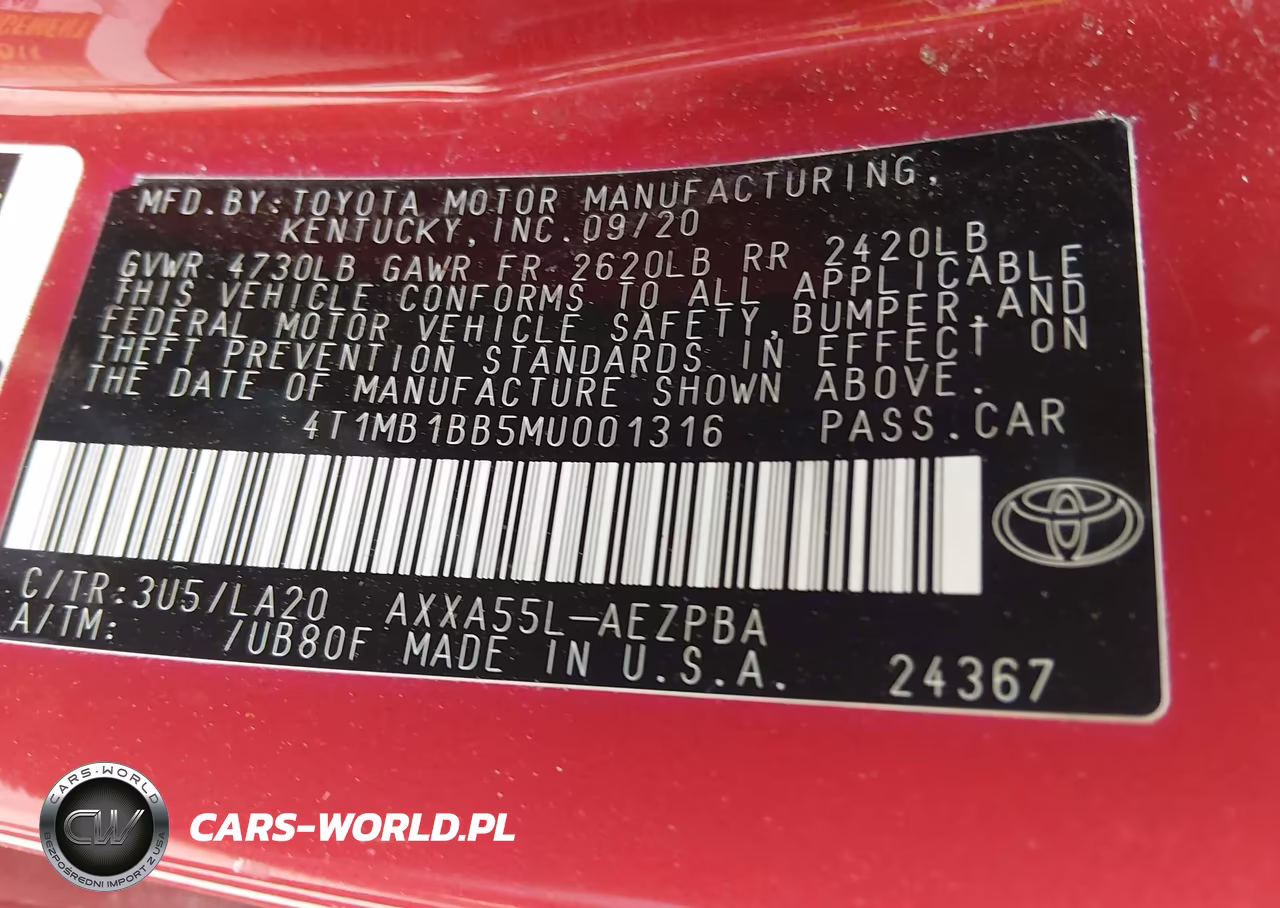 2021 Toyota Avalon Limited Awd VIN:4T1MB1BB5MU001316 - 9