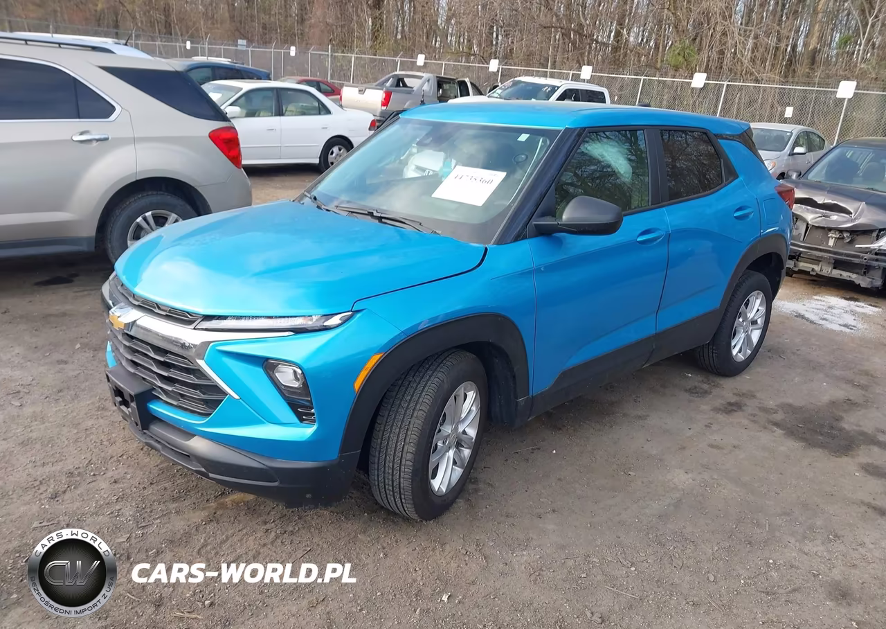 2025 Chevrolet Trailblazer Fwd Ls VIN:KL79MMSLXSB100086 - 2