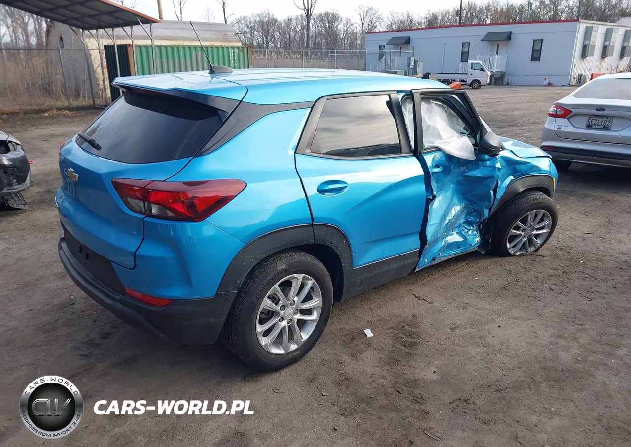 2025 Chevrolet Trailblazer Fwd Ls VIN:KL79MMSLXSB100086 - 4