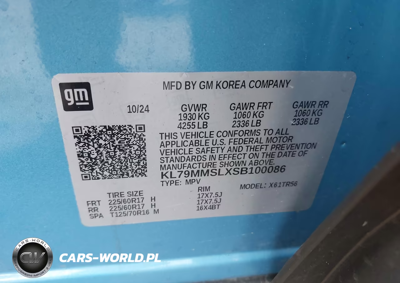 2025 Chevrolet Trailblazer Fwd Ls VIN:KL79MMSLXSB100086 - 9