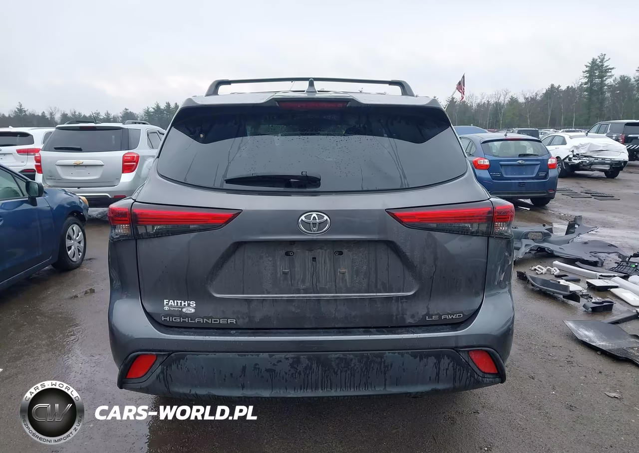 2021 Toyota Highlander Le VIN:5TDBZRBH5MS554160 - 17