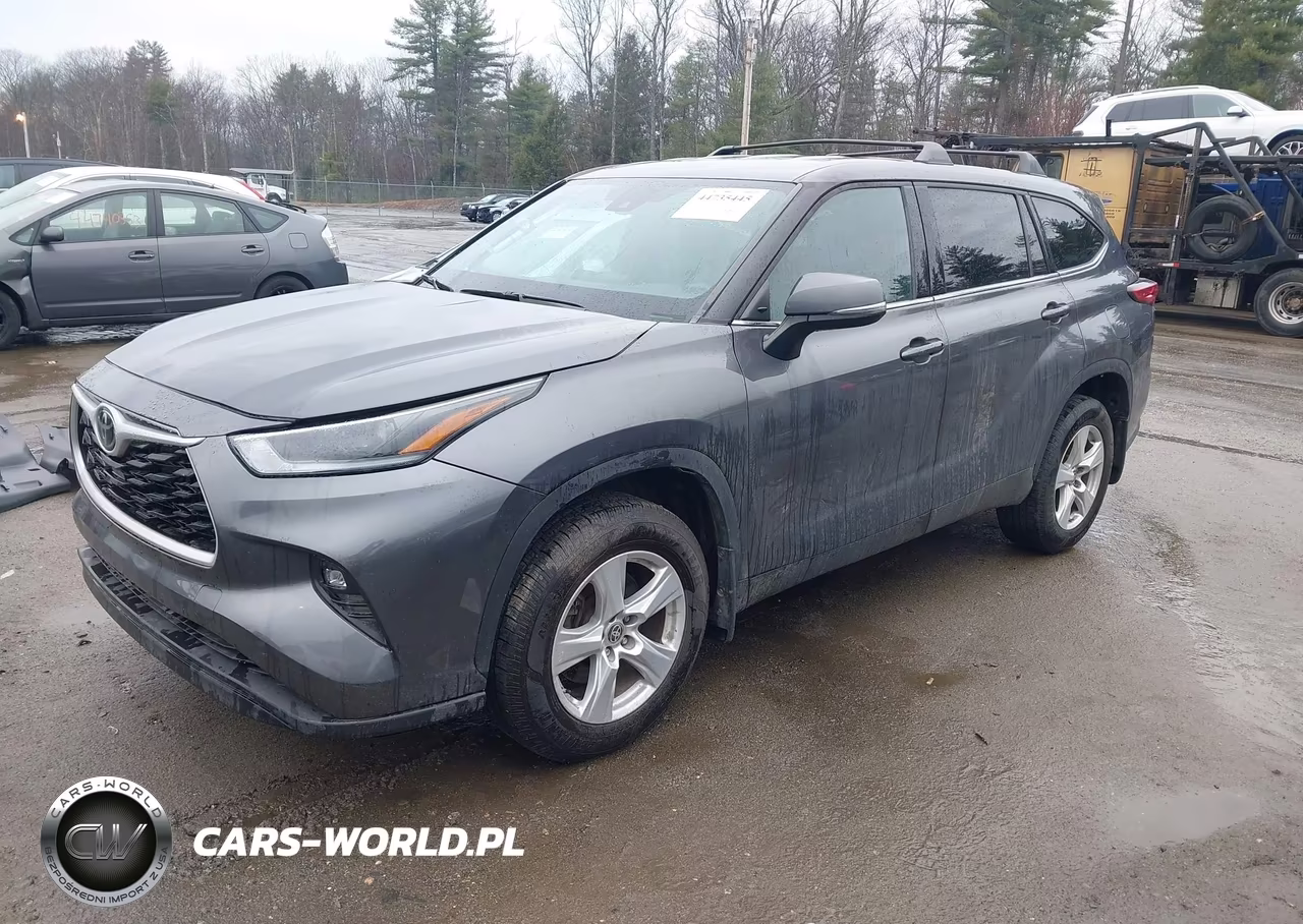 2021 Toyota Highlander Le VIN:5TDBZRBH5MS554160 - 2