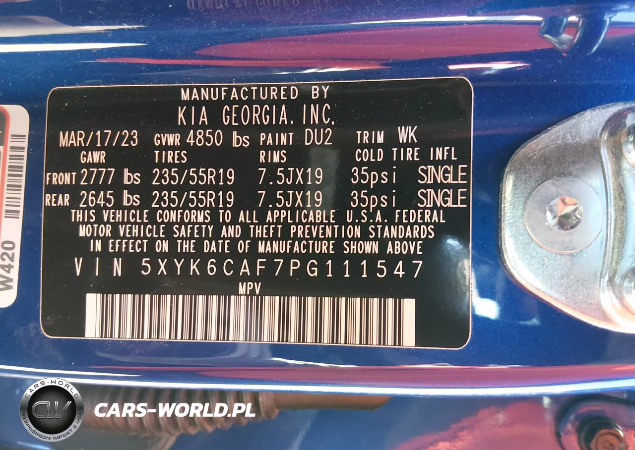2023 Kia Sportage X-Line VIN:5XYK6CAF7PG111547 - 9