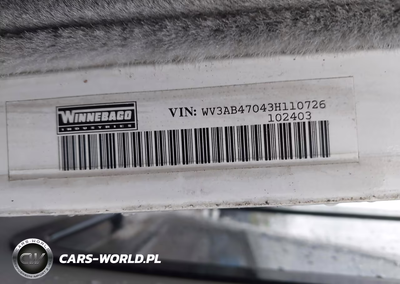 2004 Winnebago Eurovan VIN:WV3AB47043H110726 - 8