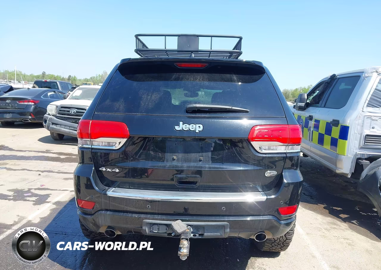 2017 Jeep Grand Cherokee Overland 4X4 VIN:1C4RJFCT0HC635694 - 16
