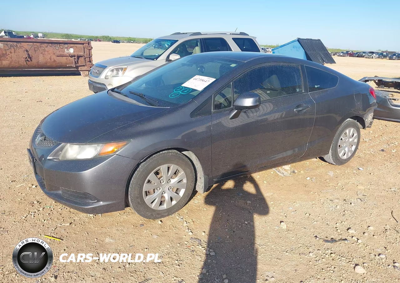 2012 Honda Civic Lx VIN:2HGFG3B59CH556549 - 2