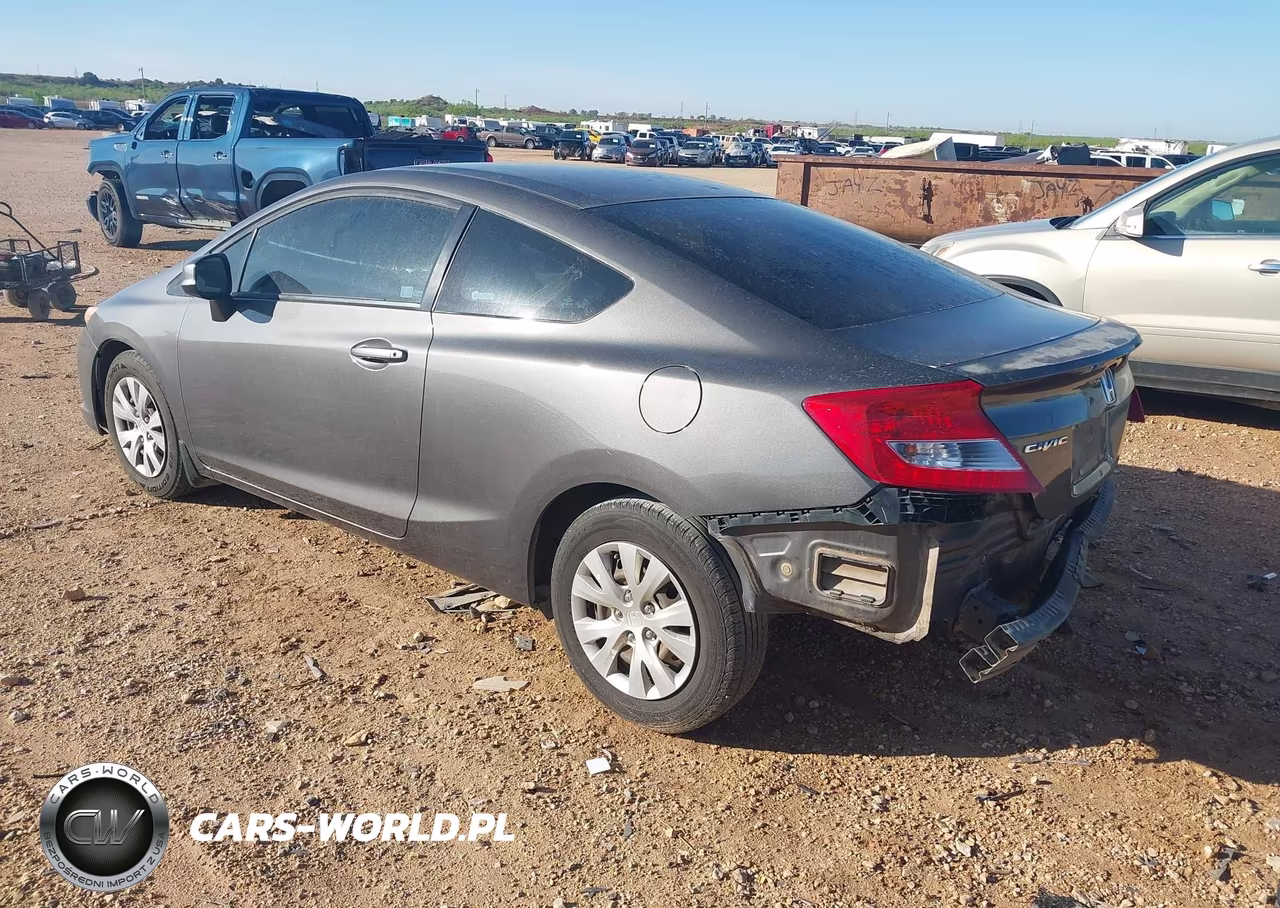 2012 Honda Civic Lx VIN:2HGFG3B59CH556549 - 3