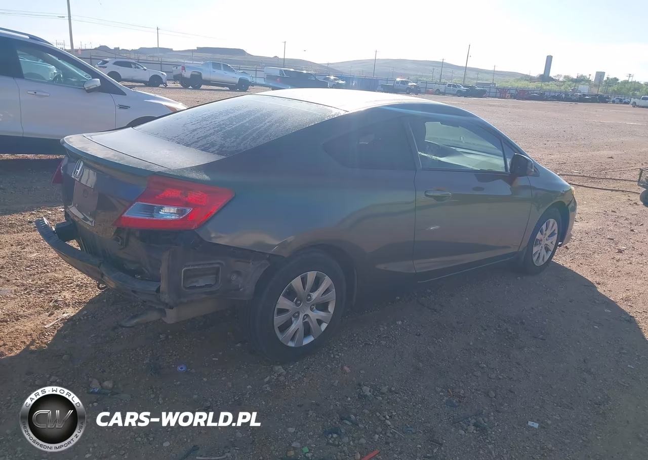 2012 Honda Civic Lx VIN:2HGFG3B59CH556549 - 4