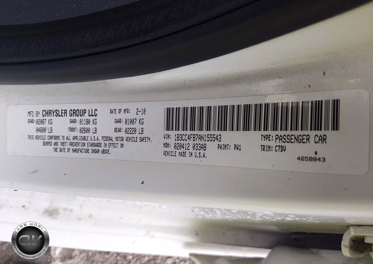 2010 Dodge Avenger Sxt VIN:1B3CC4FB7AN155543 - 9