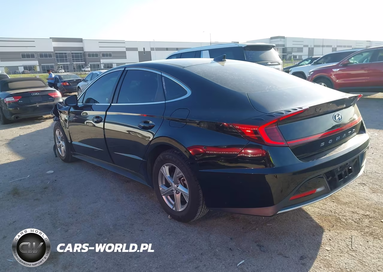 2021 Hyundai Sonata Se VIN:5NPEG4JAXMH126813 - 3