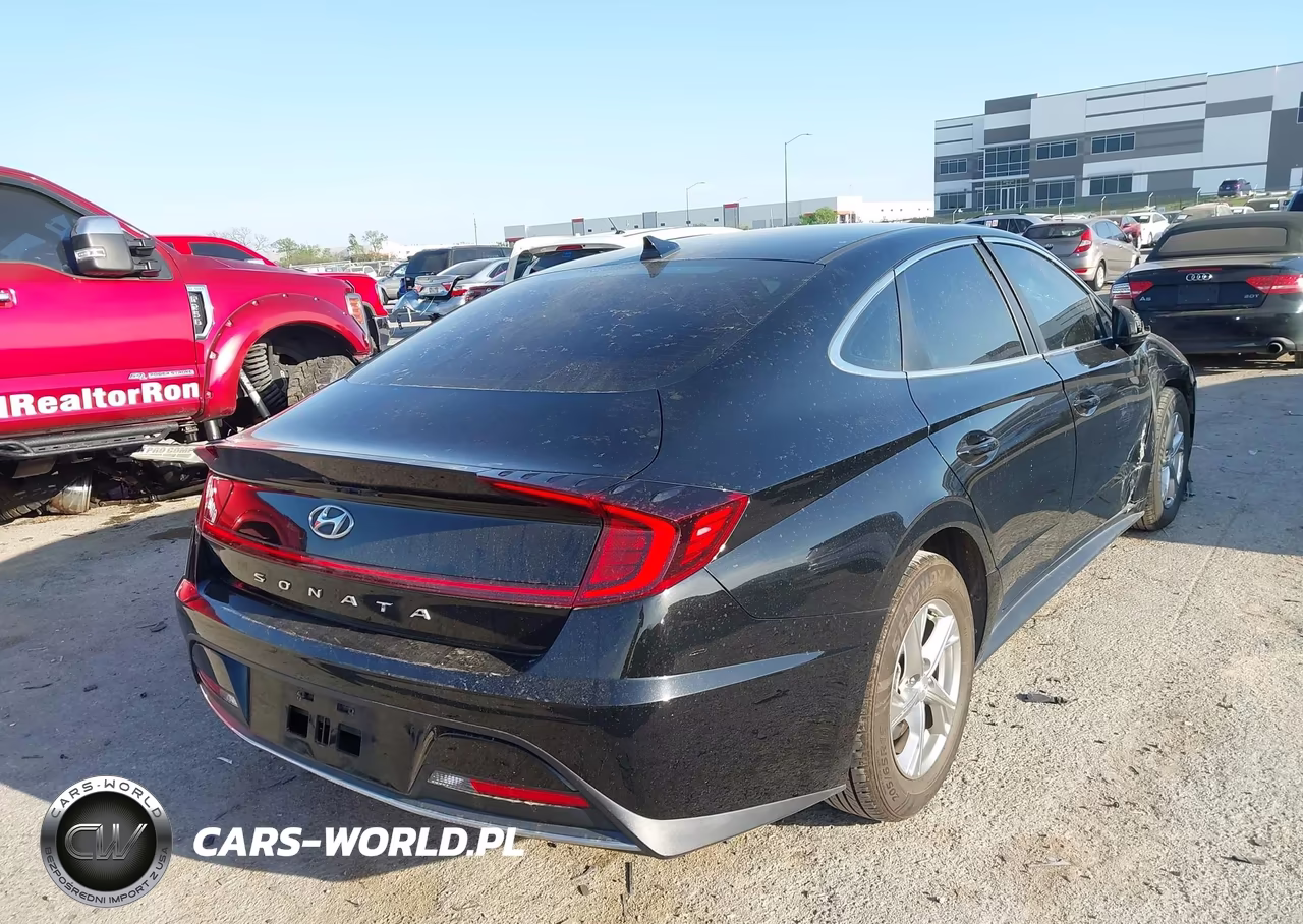 2021 Hyundai Sonata Se VIN:5NPEG4JAXMH126813 - 4