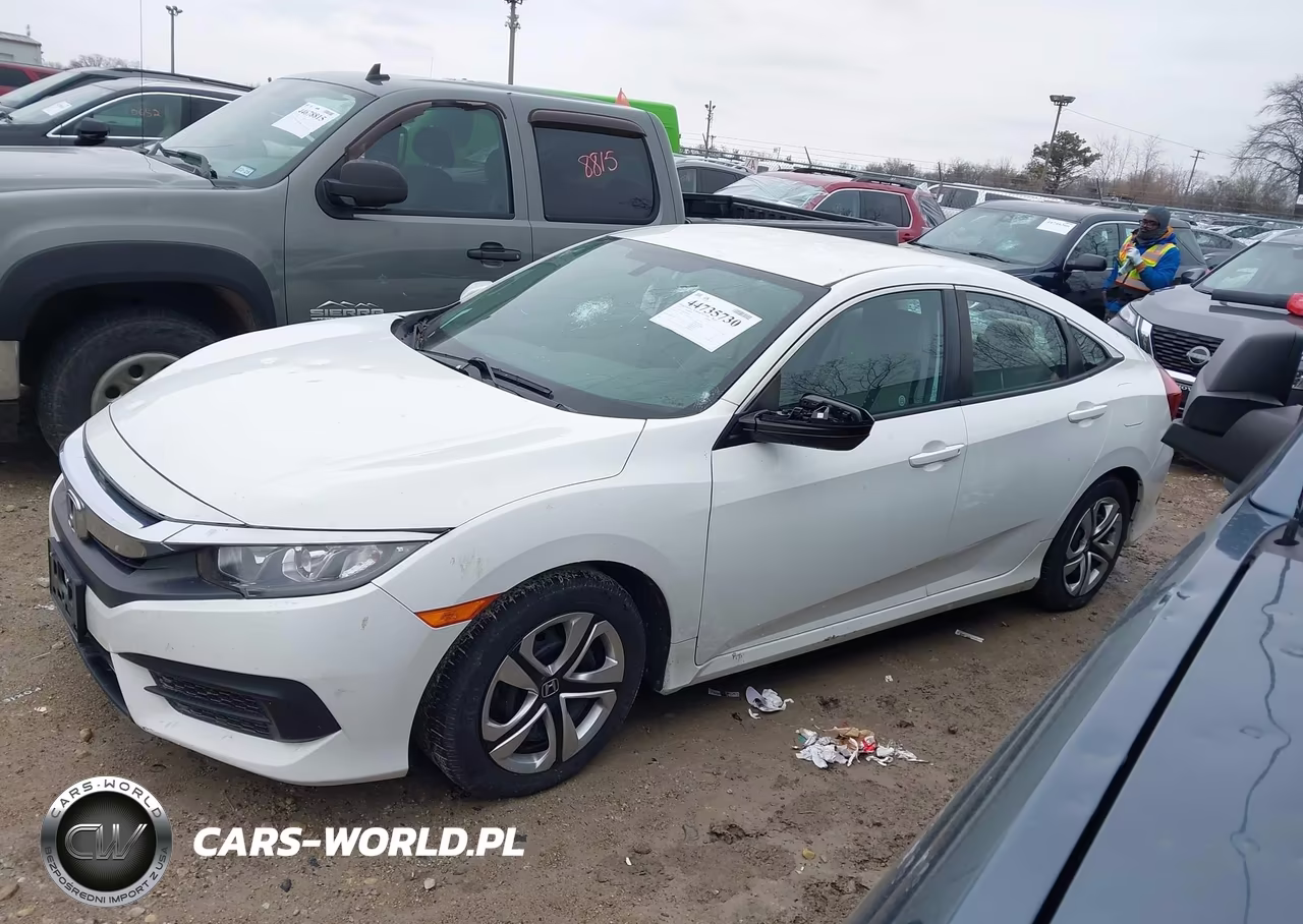 2017 Honda Civic Lx VIN:19XFC2F55HE063016 - 14