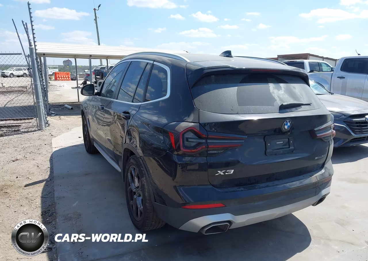 2023 BMW X3 Sdrive30I VIN:5UX43DP02P9R59412 - 3