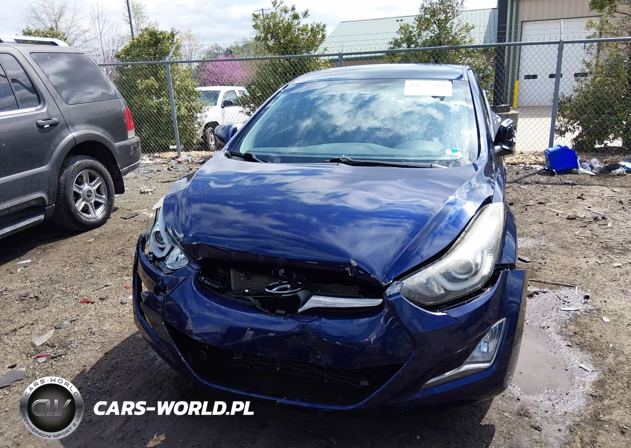 2014 Hyundai Elantra Limited VIN:5NPDH4AE6EH512710 - 12