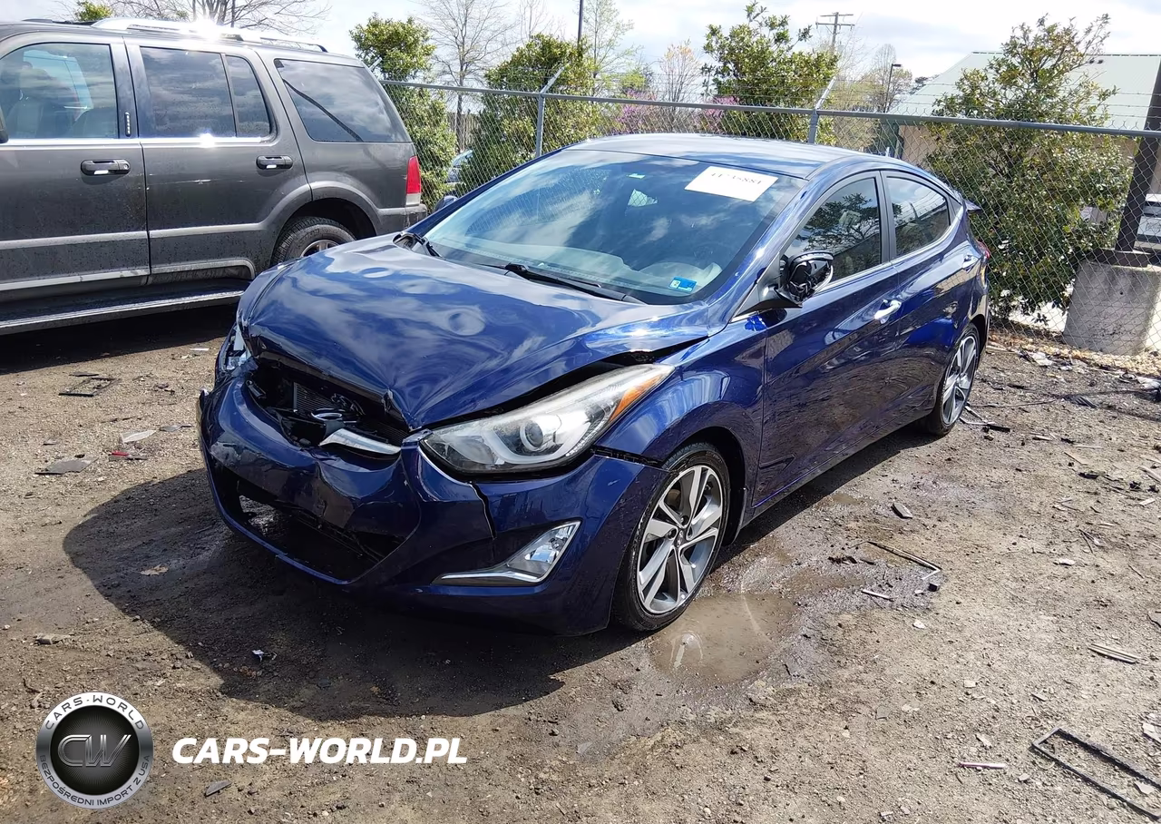 2014 Hyundai Elantra Limited VIN:5NPDH4AE6EH512710 - 2