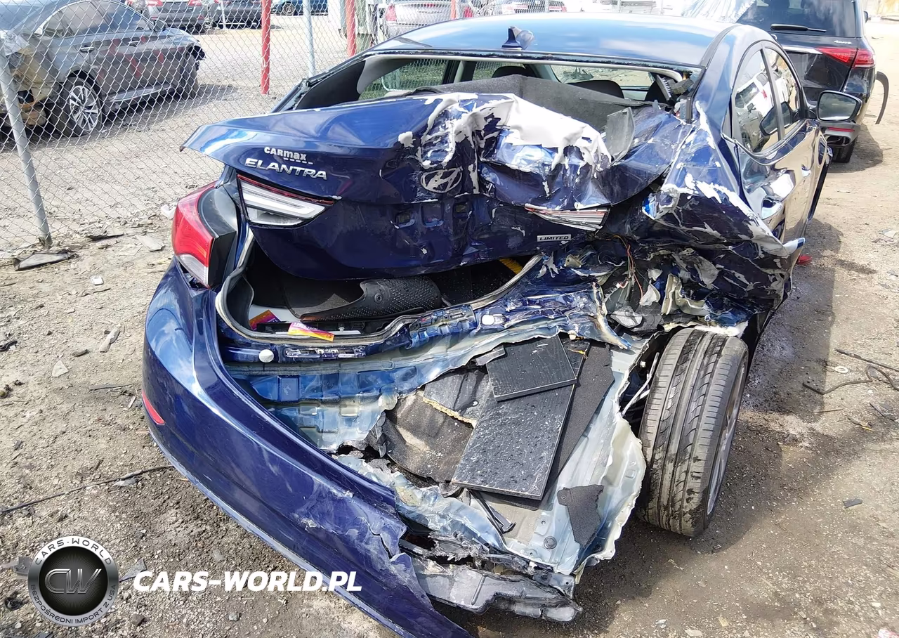 2014 Hyundai Elantra Limited VIN:5NPDH4AE6EH512710 - 6