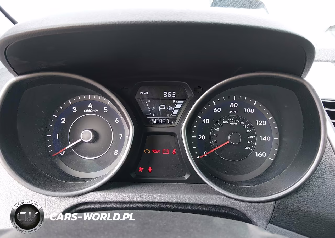 2014 Hyundai Elantra Limited VIN:5NPDH4AE6EH512710 - 7
