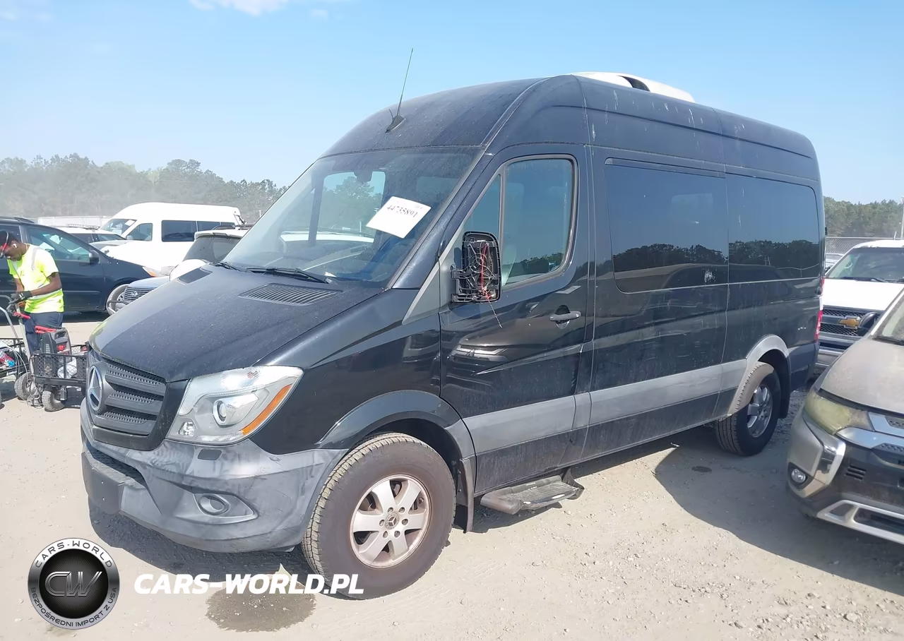 2018 Mercedes-Benz Sprinter 2500 Standard Roof V6 VIN:WDZPE7CD2JP606478 - 2