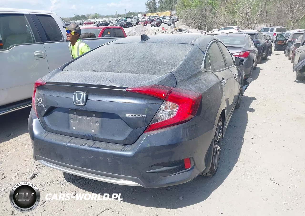 2021 Honda Civic Touring VIN:19XFC1F96ME005214 - 4