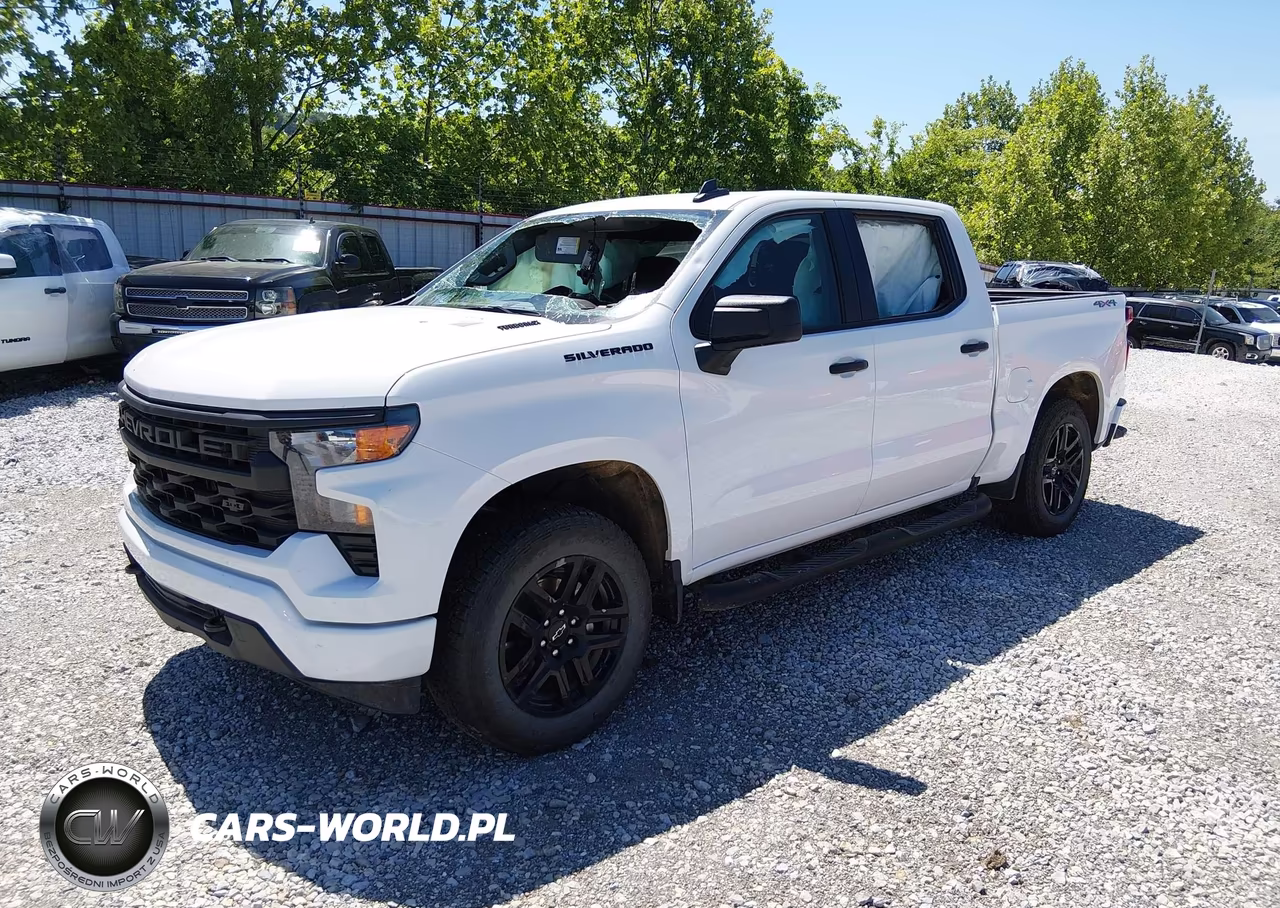 2025 Chevrolet Silverado 1500 4Wd Short Bed Custom VIN:1GCPKBEK3SZ287377 - 2
