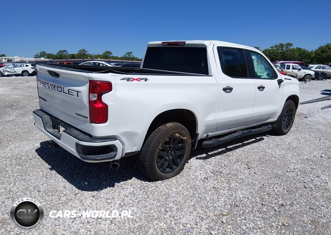 2025 Chevrolet Silverado 1500 4Wd Short Bed Custom VIN:1GCPKBEK3SZ287377 - 4