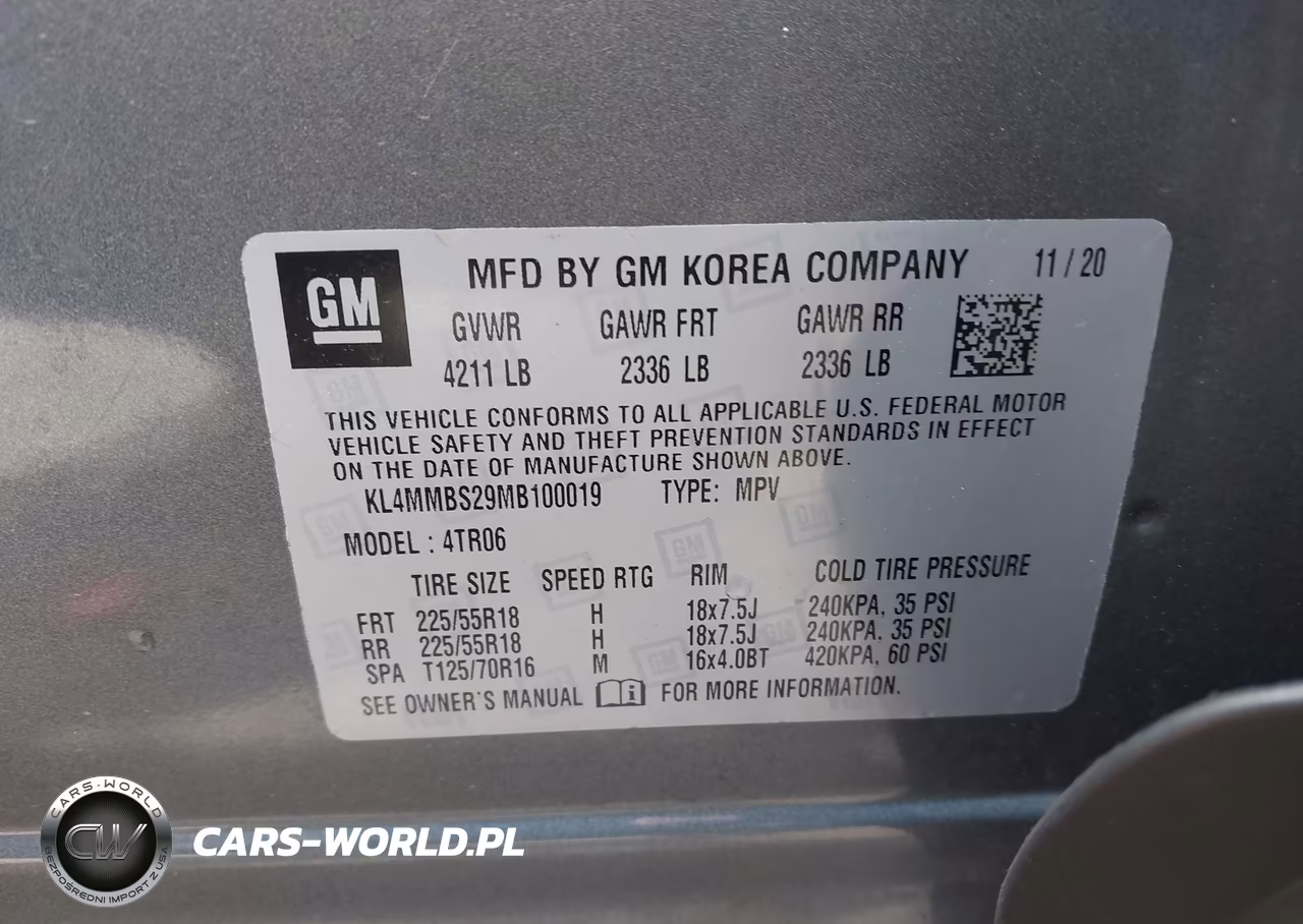 2021 Buick Encore Gx Fwd Preferred VIN:KL4MMBS29MB100019 - 9