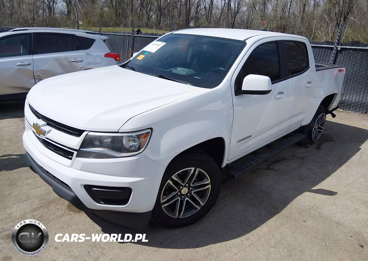 2020 Chevrolet Colorado 4Wd Short Box Wt VIN:1GCGTBEN3L1105345 - 2
