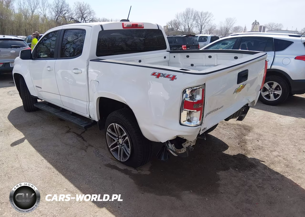 2020 Chevrolet Colorado 4Wd Short Box Wt VIN:1GCGTBEN3L1105345 - 3