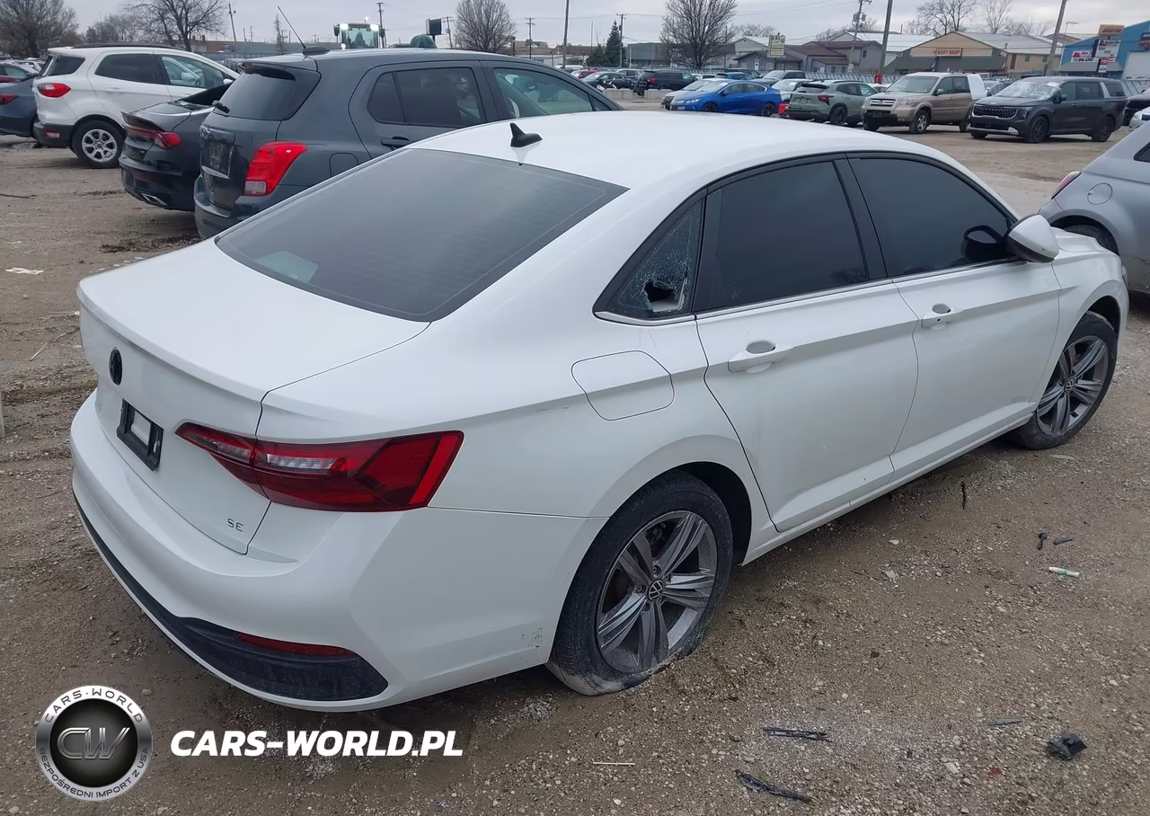 2023 Volkswagen Jetta 1.5T Se VIN:3VWEM7BU4PM050228 - 4