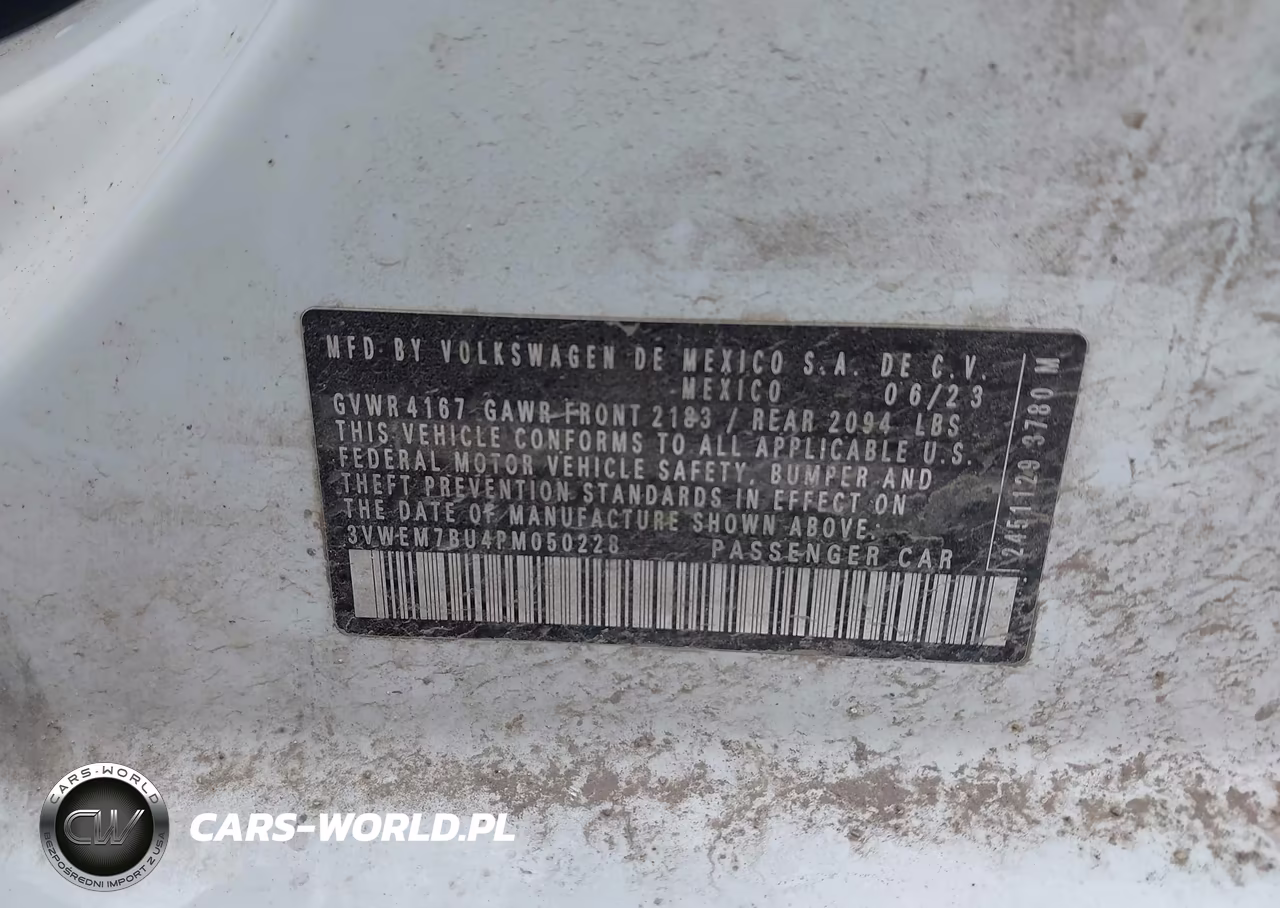 2023 Volkswagen Jetta 1.5T Se VIN:3VWEM7BU4PM050228 - 9